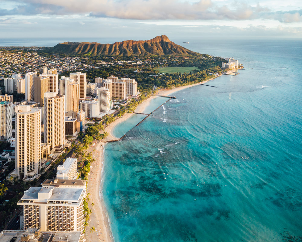 Waikiki Arial view for Aussies
