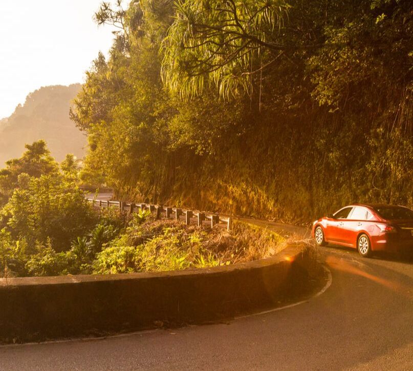 Driving around the Big Island